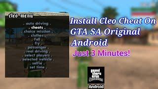 How To Instal Cleo Mods In Gta San Andreas Original Android Cleo