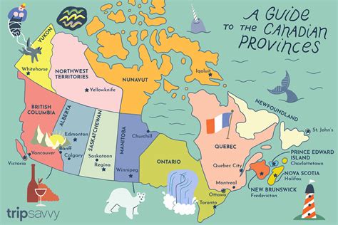 Guide To Canadian Provinces And Territories