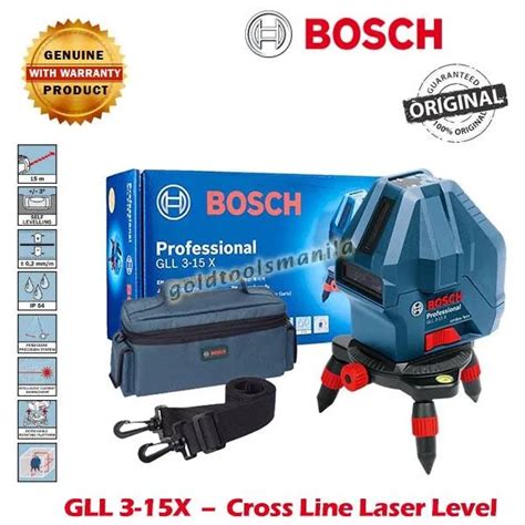 Bosch Gll X Professional Cross Line Laser Lazada Ph