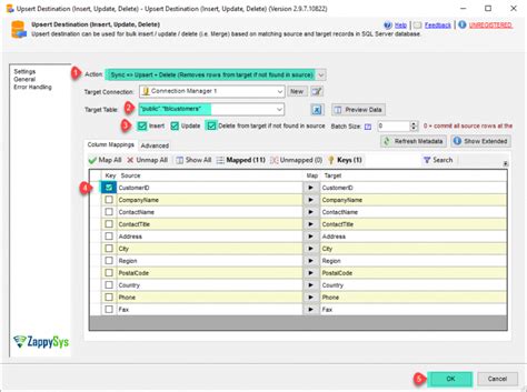 Load Data Into Postgresql Upsert Using Ssis Bulk Update Insert