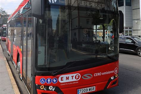 Los Cuatro Primeros Autobuses El Ctricos De La Emt De Fuenlabrada Ya