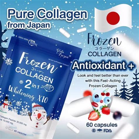 Review viên uống Frozen Collagen 2 in 1 Whitening X10