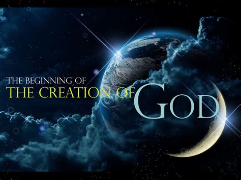 Do you really believe God created the world?