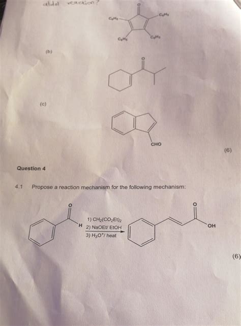 34 Draw Starting Materials Needed To Prepare Each Chegg