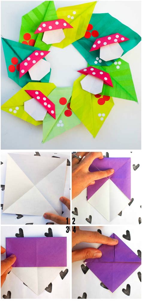 Origami papier fait main Origami papier DIY Matériau enfant Grue en