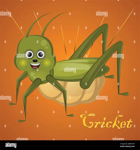 Cute Cricket Clipart