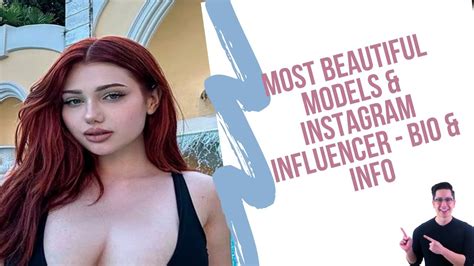 12 Most Beautiful Models Instagram Influencer Bio Info 18 YouTube