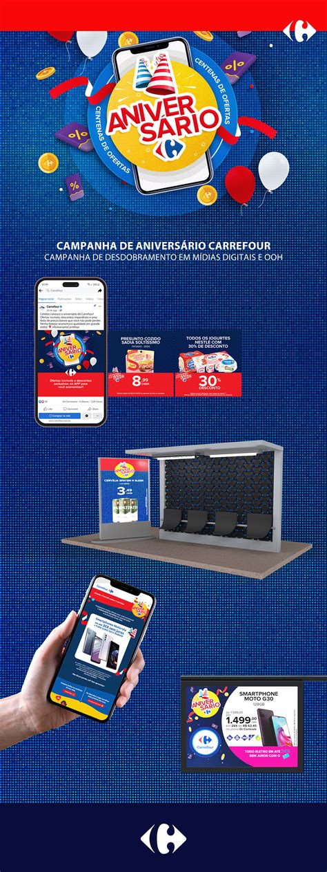 Carrefour Aniversário on Behance