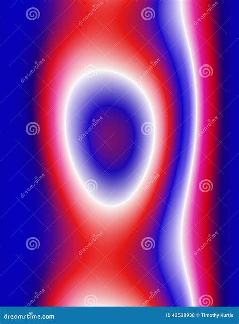 Abstract Background Colorful Redwhite And Blue Stock Illustration