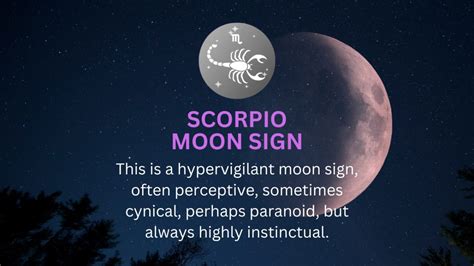 Scorpio Moon Sign Meaning, Traits and Love Compatibility - Numerology Sign