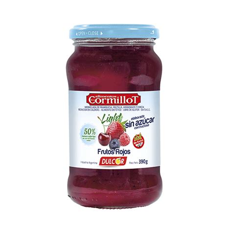 Cormillot Mermelada Frutos Rojos Sin Azucar Gr Supermercado El