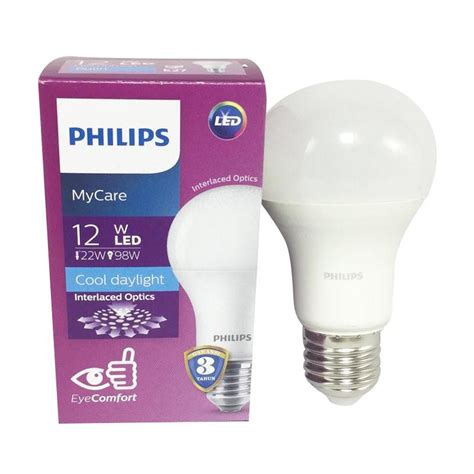 Jual Lampu Bohlam Philips Led Mycare W Putih Bulb My Care Watt