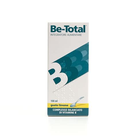 Be Total Immuno Sciroppo Gusto Limone Vitamina B 100ml Top Farmacia