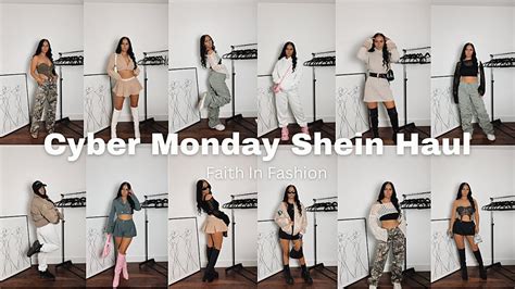 SHEIN Cyber Monday Haul THE BEST SHEIN HAUL FAITHINFASHION AD