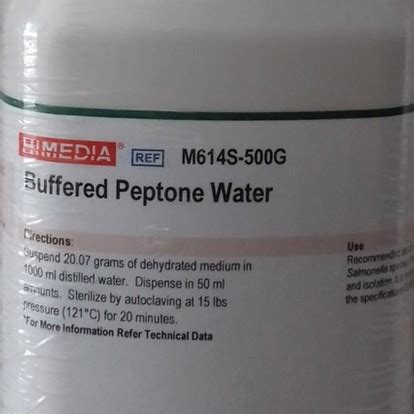 Buffer Peptone Water ISO Himedia Earth Chemelab 48 OFF