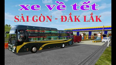 Xe KhÁch SÀi GÒn ĐẮk LẮk NhÀ Xe PhƯƠng HỒng Linh Mod Skin Bus