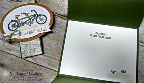 Pedal Pusher Gate Fold Card Luv Create