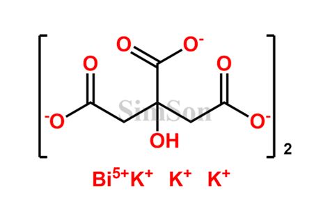 Bismuth Subcitrate Cas No 57644 54 9 Simson Pharma Limited