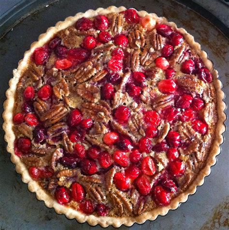 Sugarscape Cranberry Pecan Tart