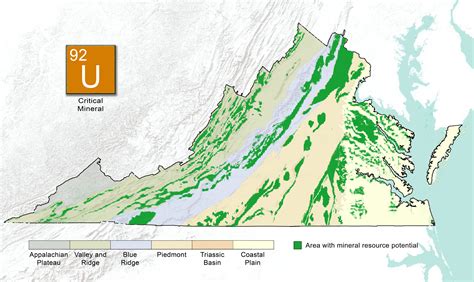 Virginia Energy Geology And Mineral Resources Uranium