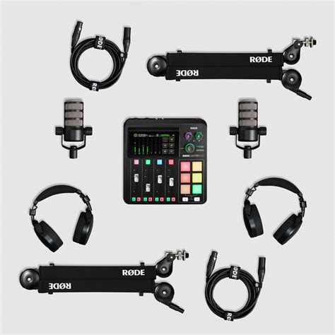 Ultimate Podcaster Bundle | Four-Person Podcasting Bundle | RØDE