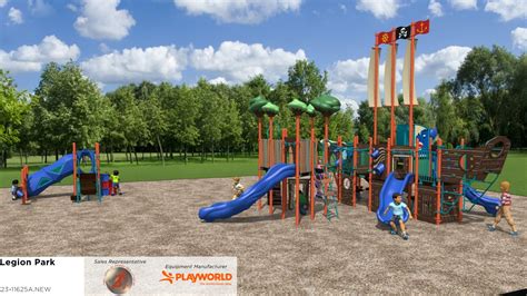 New Playground Equipment Coming To Legion Park Cfob 931 The Border