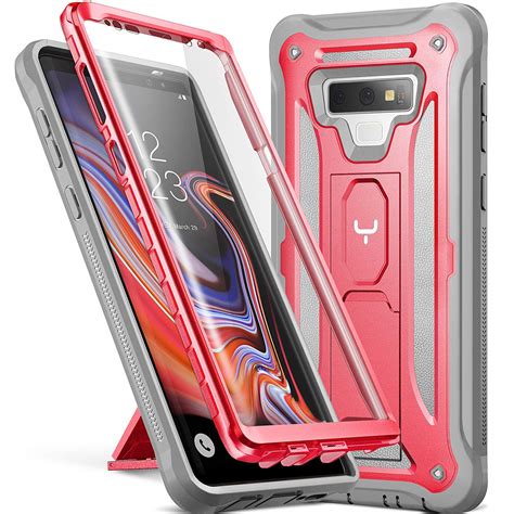 YOUMAKER Kickstand Case For Galaxy Note 9 Full Body With Built In