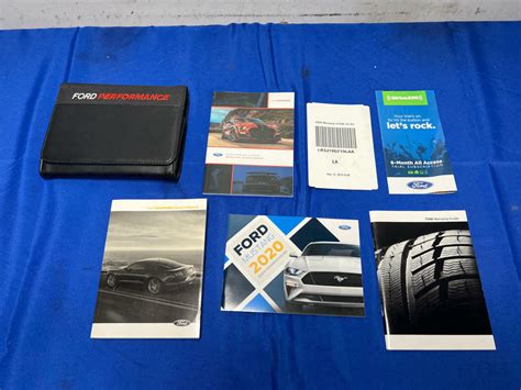 2020 Ford Mustang Shelby Gt500 Owners Manual Ford Performance Holder 1
