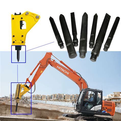 Furukwa Hb30g Hydraulic Hammer Breaker Spare Parts Chisel For Excavator