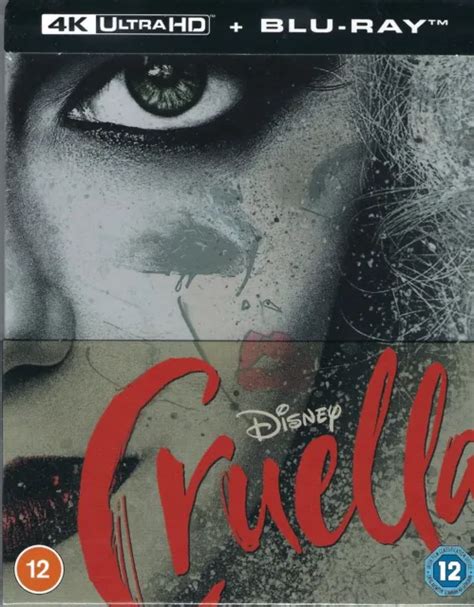 Disney Cruella Disc Limited Edition K Uhd Steelbook W Slip Uk