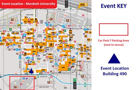 Murdoch University Campus Map - Carina Vivienne