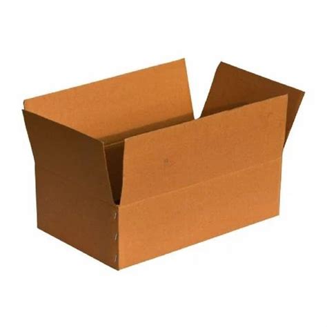 9x6x3 Inch Rectangular Corrugated Cartons At Rs 8 Piece 5 Ply Box In