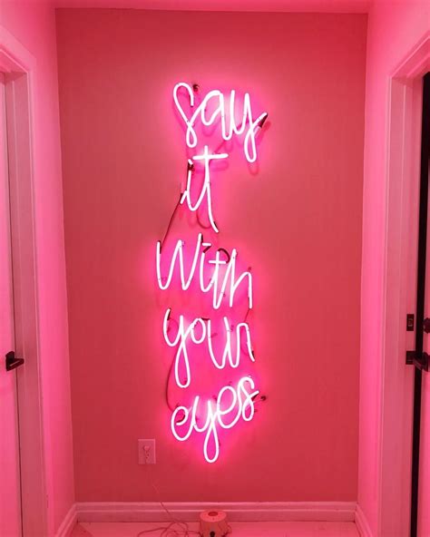 Pastel Pink Aesthetic Pink Neon Lights Wallpaper