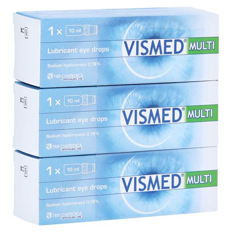 VISMED MULTI Augentropfen 3x10 Milliliter online bestellen - medpex ...