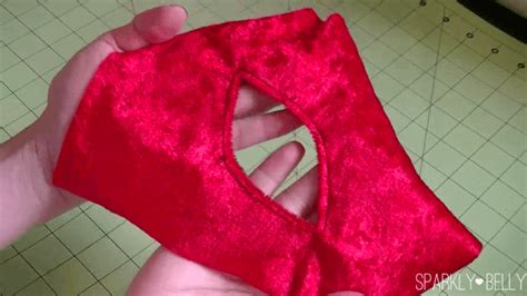 How To Make Cut Outs On Skirts Sparkly Belly