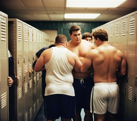 men in a locker room Prompts | Stable Diffusion Online