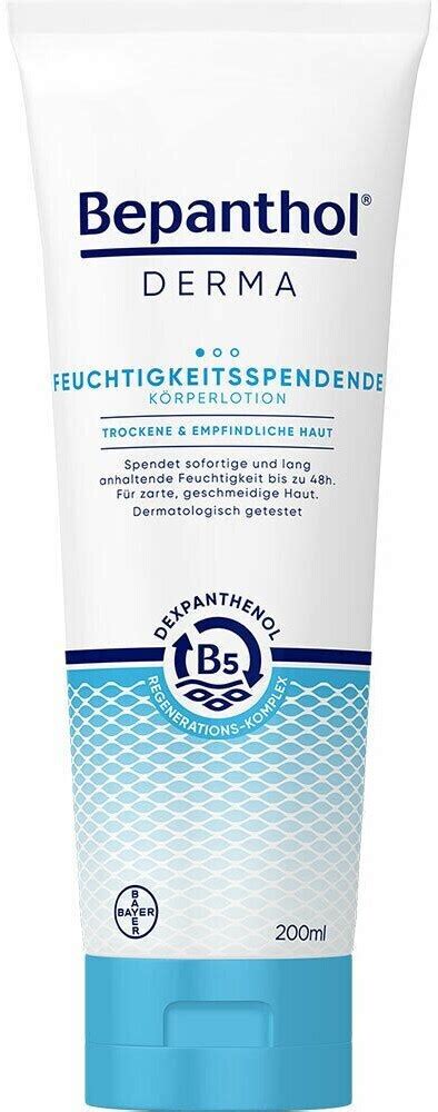 Bayer Bepanthol Derma Feuchtigkeitsspendende Körperlotion ab 9 99