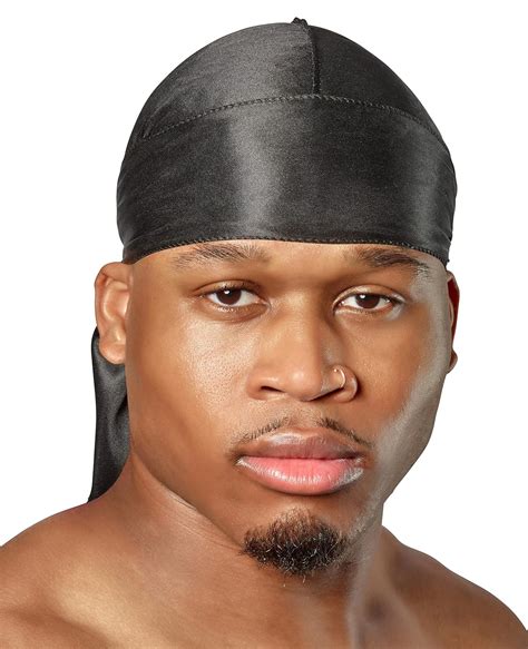 Shyne Silky Durag Schwarz Perfekt Für Waves Zöpfe Und Locken