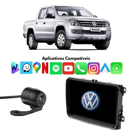 Central Multimidia Volkswagen Amarok 2010 2011 2012 2013 2014 2015 2016