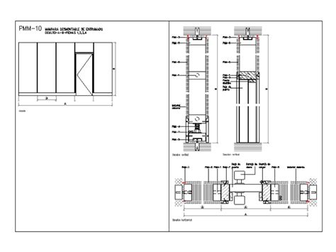 Mamparas En Autocad Descargar Cad Kb Bibliocad