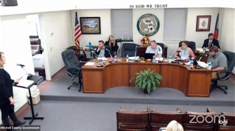 Mitchell County Boc Meeting 11 7 22 Youtube