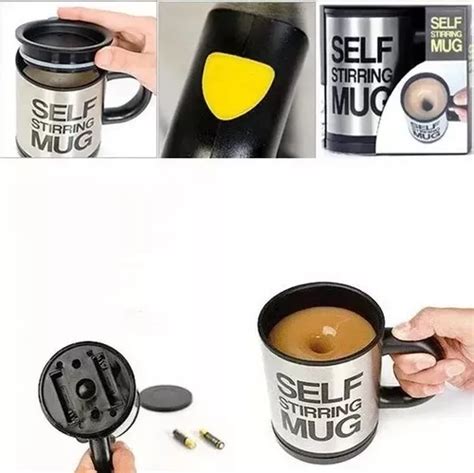 Caneca Mixer Autom Tica Self Stirring Mug Caf Nesc U Leite