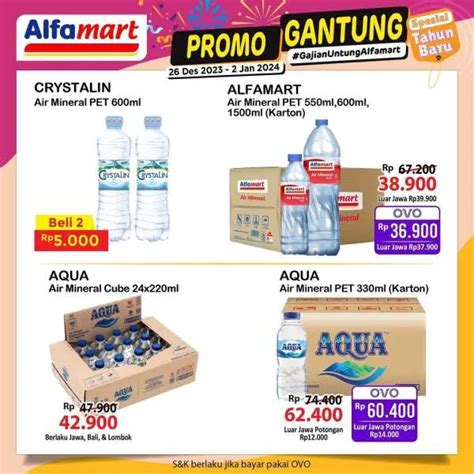 Promo JSM Alfamart Sampai 2 Januari 2024 Harga Spesial Tahun Baru