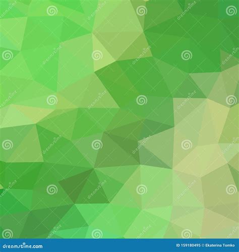 Tri Ngulos Verdes Abstractos Vector El Fondo Geom Trico EPS 10