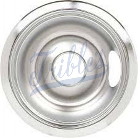 Wb X Ge Range Burner Drip Pan Chrome Trible S