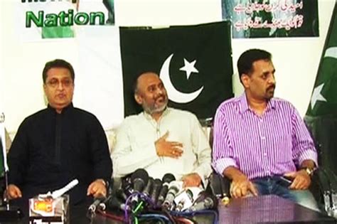 Waseem Aftab And Iftikhar Alam Join Mustafa Kamal S Party Pakistan