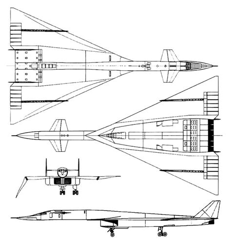 Сверхзвуковой стратегический бомбардировщик XB-70A «Valkyrie» /Авиабаза ...