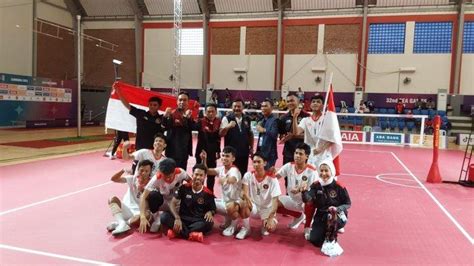 Atlet Sepak Takraw Sulsel Bawa Indonesia Raih Emas Di Sea Games