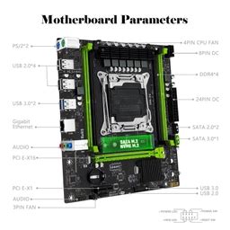 Материнская плата Machinist X99 P4 LGA 2011v3 (Intel H81, PCI-Ex16, SSD ...