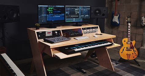 Home Music Studio Desk Ideas - Recording Studio Design 101 How To Set ...